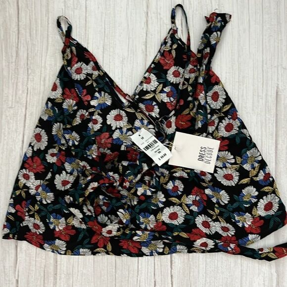 LF/Dress Decode Floral Halter Top - Picture 4 of 6